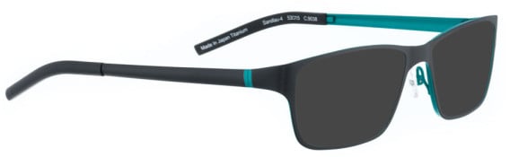 BELLINGER SANDLAU-4 sunglasses in Grey/Teal