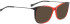 BELLINGER LESS1882 sunglasses in Red Transparent