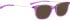 BELLINGER LESS1812 sunglasses in Purple Transparent