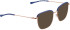 BELLINGER CROWN-3 sunglasses in Rose Gold – Blue