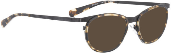 BELLINGER CIRCLE-8 sunglasses in Dark Grey