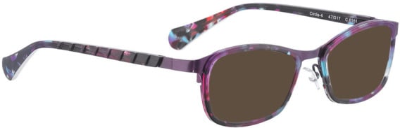 BELLINGER CIRCLE-4 sunglasses in Purple Pattern