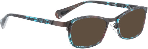 BELLINGER CIRCLE-4 sunglasses in Brown Turquoise