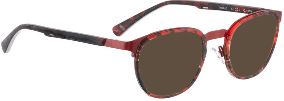 BELLINGER CIRCLE-3 sunglasses in Red Pattern