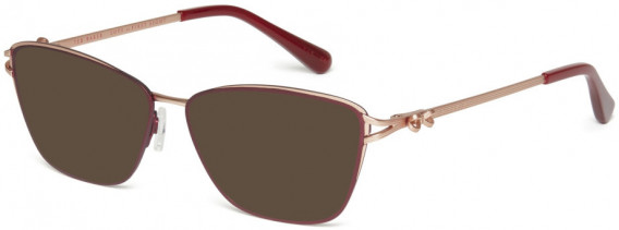Ted Baker TB2245 sunglasses in Burgundy