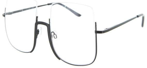 SFE Prescription Snooker Glasses in Black