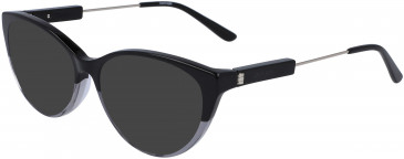 Calvin Klein CK19706 sunglasses in Black/Crystal Smoke Gradient