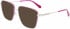Calvin Klein Jeans CKJ21211 sunglasses in Gold/Violet