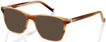 Hackett HEB205 sunglasses in Milky Brown Horn