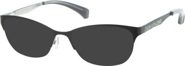 Calvin Klein CKJ147 sunglasses in Black