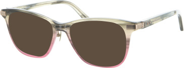 Calvin Klein CK20505 sunglasses in Taupe/Pink Horn Gradient