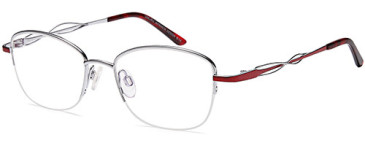 SFE-10991 glasses in Silver/Burgundy