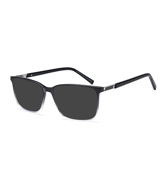 SFE-10980 sunglasses in Black/Crystal
