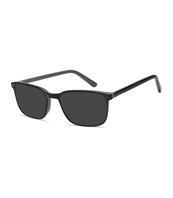 SFE-10956 sunglasses in Black/Grey