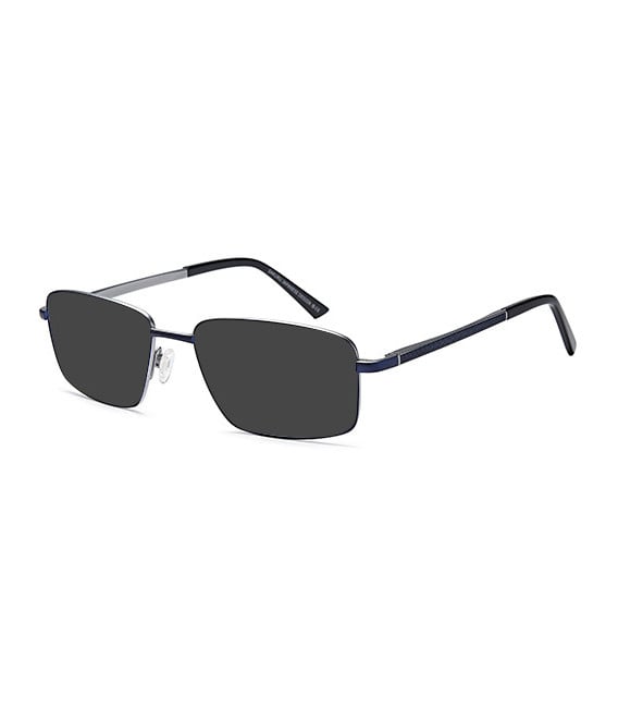 SFE-10989 sunglasses in Blue/Silver