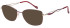 SFE-10990 sunglasses in Burgundy/Gold