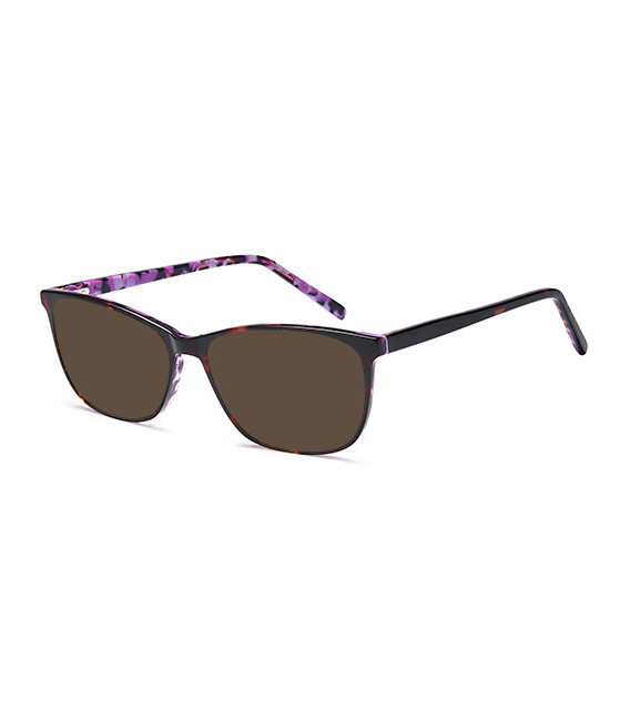 SFE-10941 sunglasses in Purple Mottled