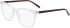 Marchon NYC M-5507-51 glasses in Clear crystal/horn