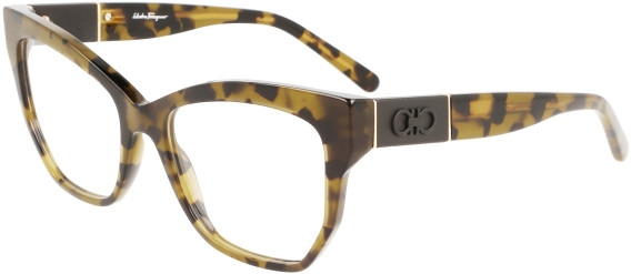 Salvatore Ferragamo SF2936 glasses in Green Tortoise