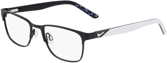 Nike NIKE 5591 glasses in Satin Black/Pure Platinum