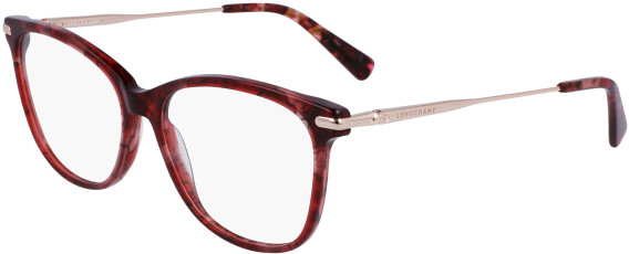Longchamp LO2691-51 glasses in Textured Red/Brown