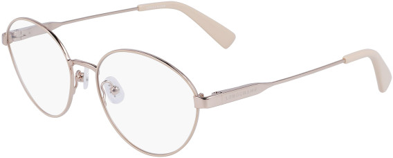 Longchamp LO2154 glasses in Rose Gold/Ivory