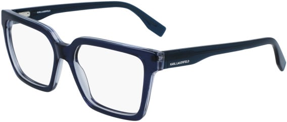 Karl Largerfield KL6097 glasses in Blue/Crystal