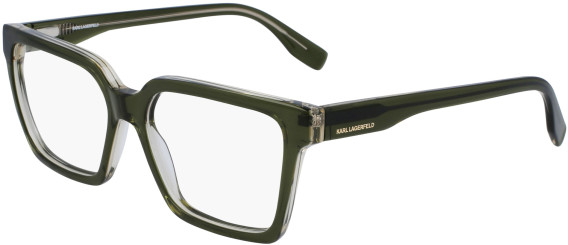 Karl Largerfield KL6097 glasses in Khaki/Crystal