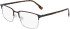 Flexon FLEXON E1128 glasses in Matte Dark Oak