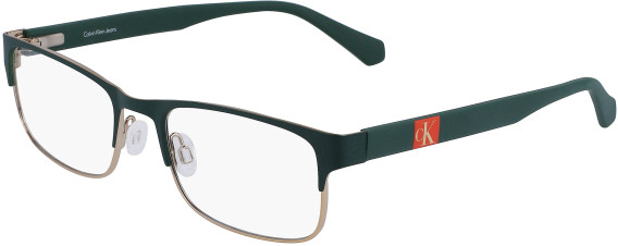 Calvin Klein Jeans CKJ22221 glasses in Amber Gold/Forest