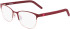 Converse CV3017 glasses in Matte Beetroot