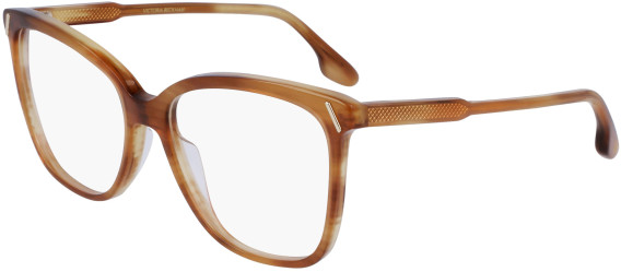 Victoria Beckham VB2641 glasses in Honey Brown Horn