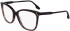 Victoria Beckham VB2641 glasses in Dark Brown Horn