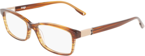 Skaga SK2879 VARAKTIG glasses in Striped Brown