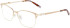 Marchon NYC M-4019 glasses in Pink/Gold