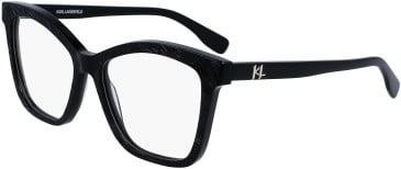 Karl Largerfield KL6094 glasses in Textured Black