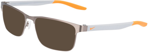 Nike 8130-54 glasses in Brushed Gunmetal/Total Orange
