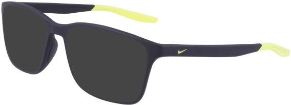 Nike 7117-56 glasses in Matte Gridiron/Volt
