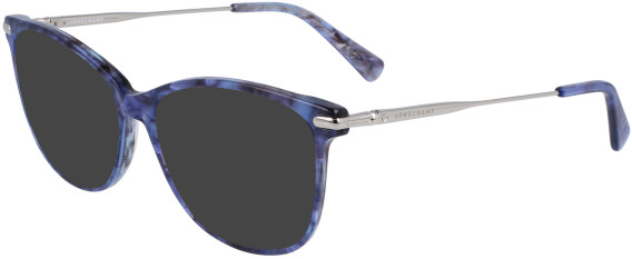 Longchamp LO2691-54 glasses in Textured Blue/Grey