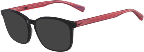 Nike 5016 glasses in Black/Solar Red