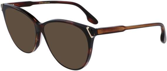 Victoria Beckham VB2632 glasses in Dark Brown Horn