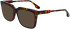 Victoria Beckham VB2628 glasses in Havana Red