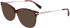 Longchamp LO2691-54 glasses in Textured Red/Brown