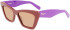 Salvatore Ferragamo SF929S glasses in Dark brown/violet