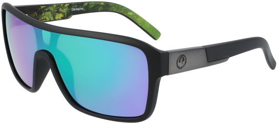 Dragon DR THE REMIX LL ION glasses in M blk/terra firma/ll green ion