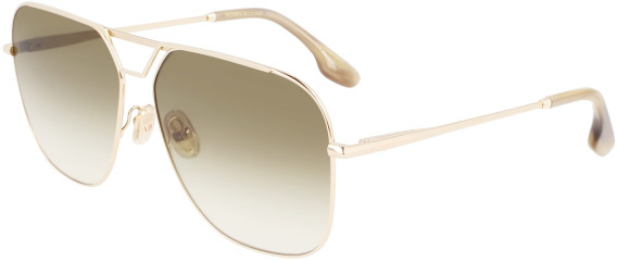Victoria Beckham VB217S glasses in Gold/khaki