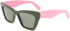 Salvatore Ferragamo SF929S glasses in Dark green/peonia pink