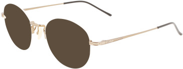 Calvin Klein CK22112T-50 sunglasses in Gold