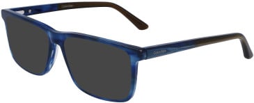 Calvin Klein CK22544 sunglasses in Blue Havana