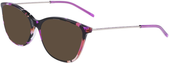 DKNY DK7009 sunglasses in Purple Tortoise